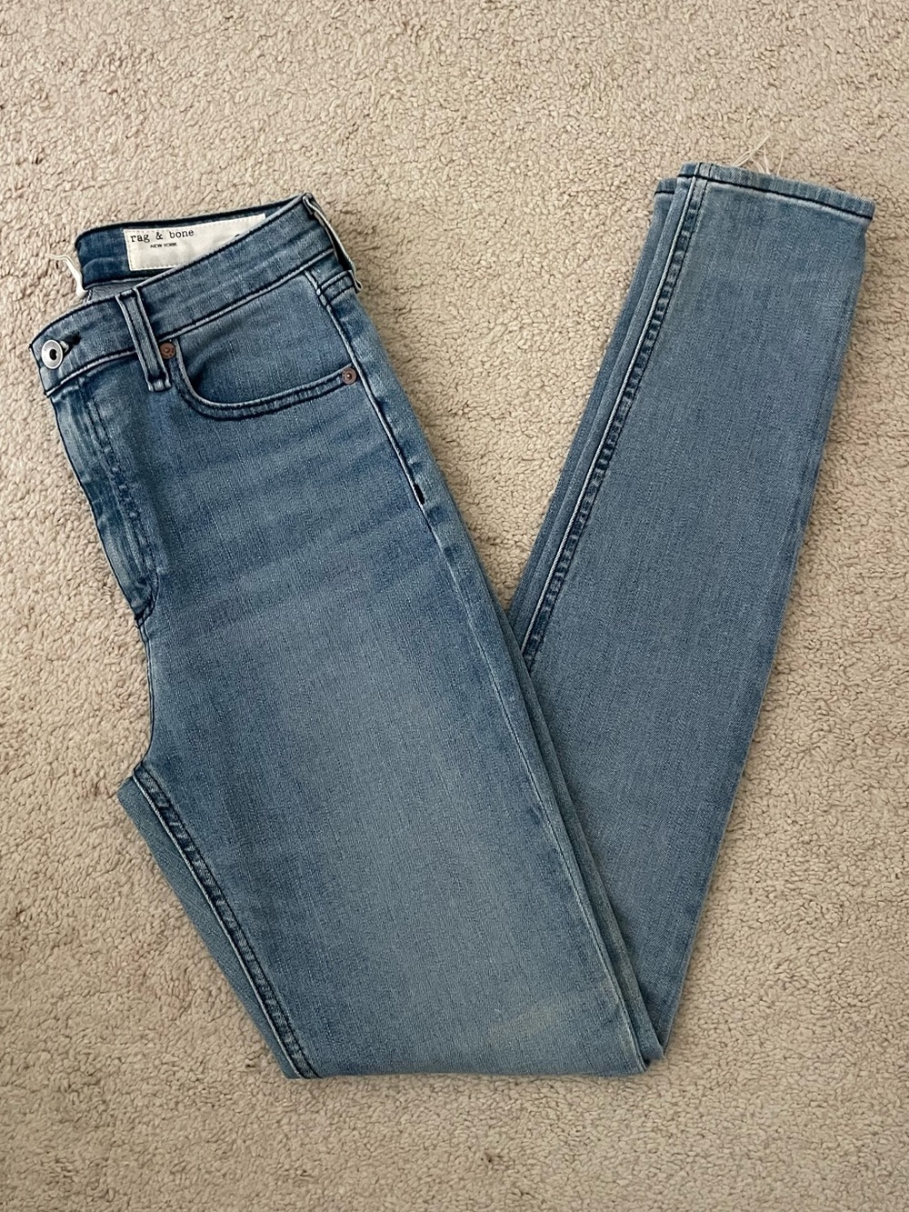 rag & bone Nina high rise skinny jeans